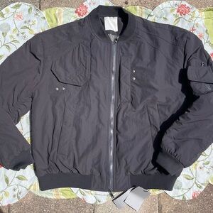 UNDERMYCAR Hardware Bomber Jacket
